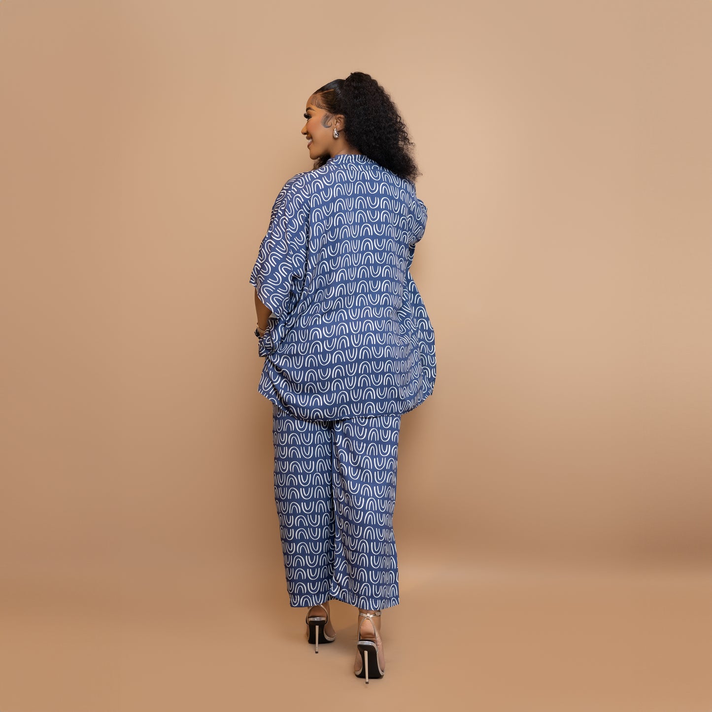 Nia Two Piece Set - Blue