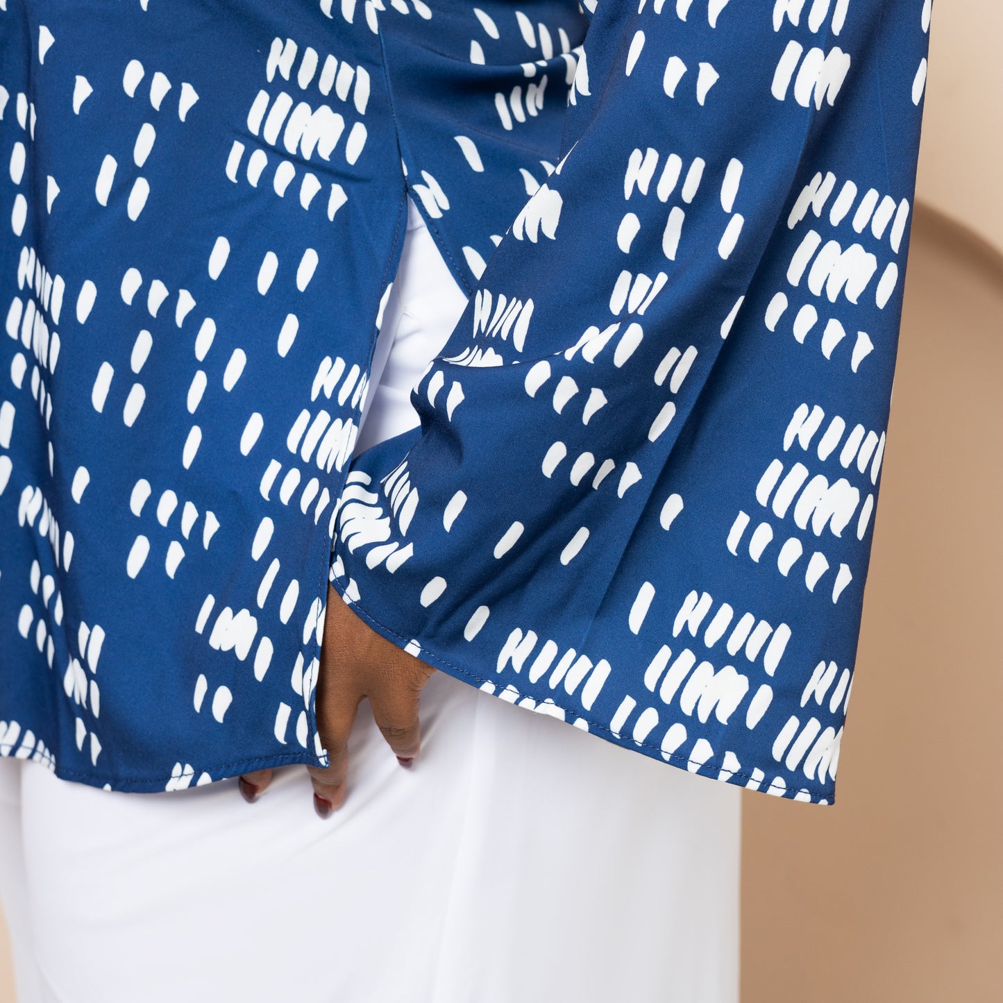 Nia Tunic Top with Flared Sleeves + Ultra Flowy Wide Leg Pants