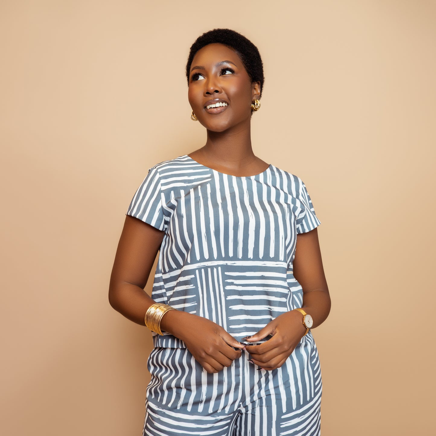 Nia Co-ord Set - Sage Green