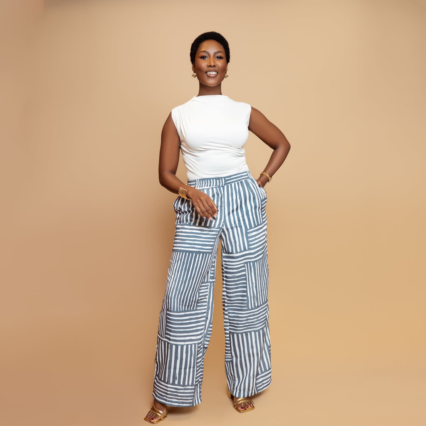 Nia Co-ord Set - Sage Green