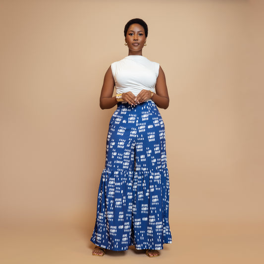 Nia Tiered Palazzo Pants