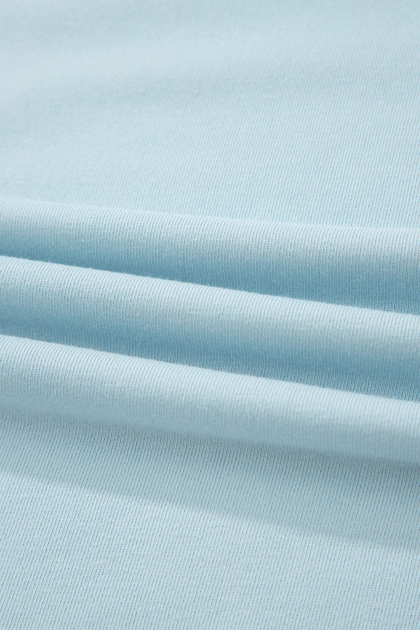 Travel Set with Contrast Trim - Mist Blue