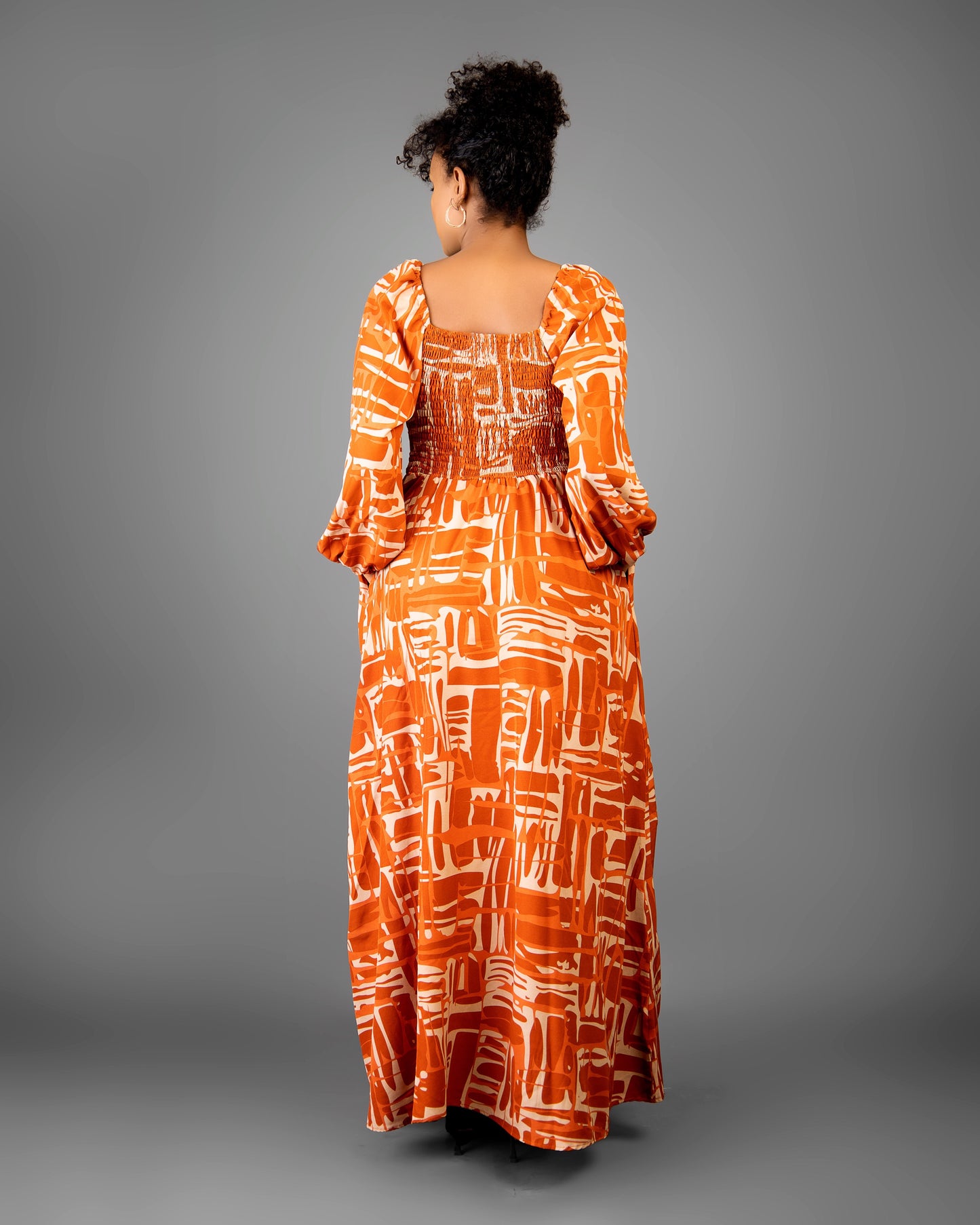 Toumi Print Maxi Dress